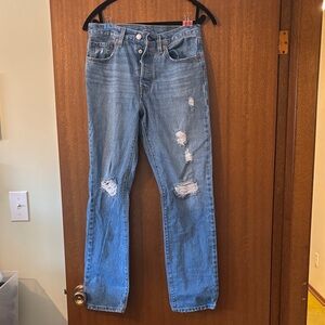 Levi's Light Blue Denim Jeans
